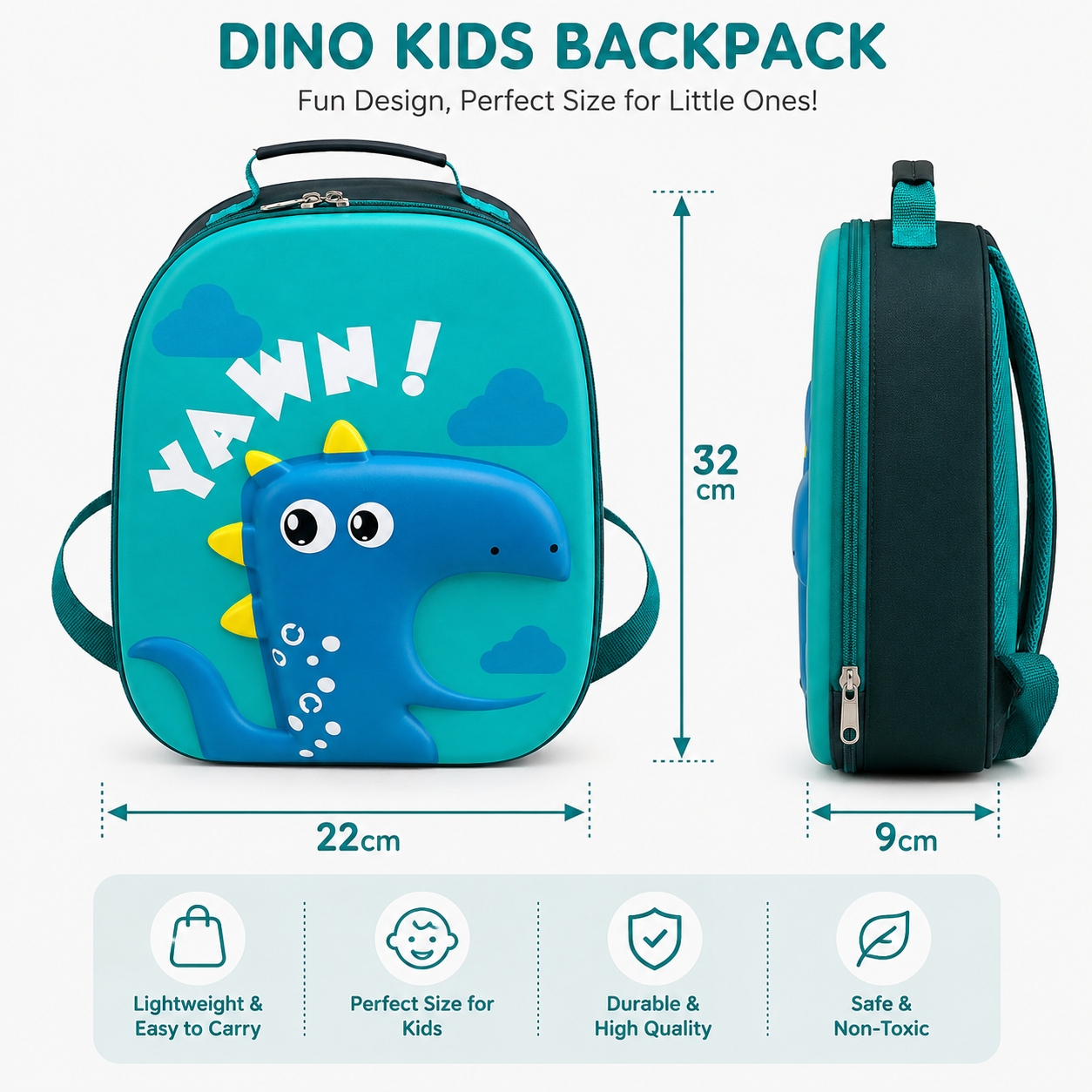 Dino Explorer Kids Backpack