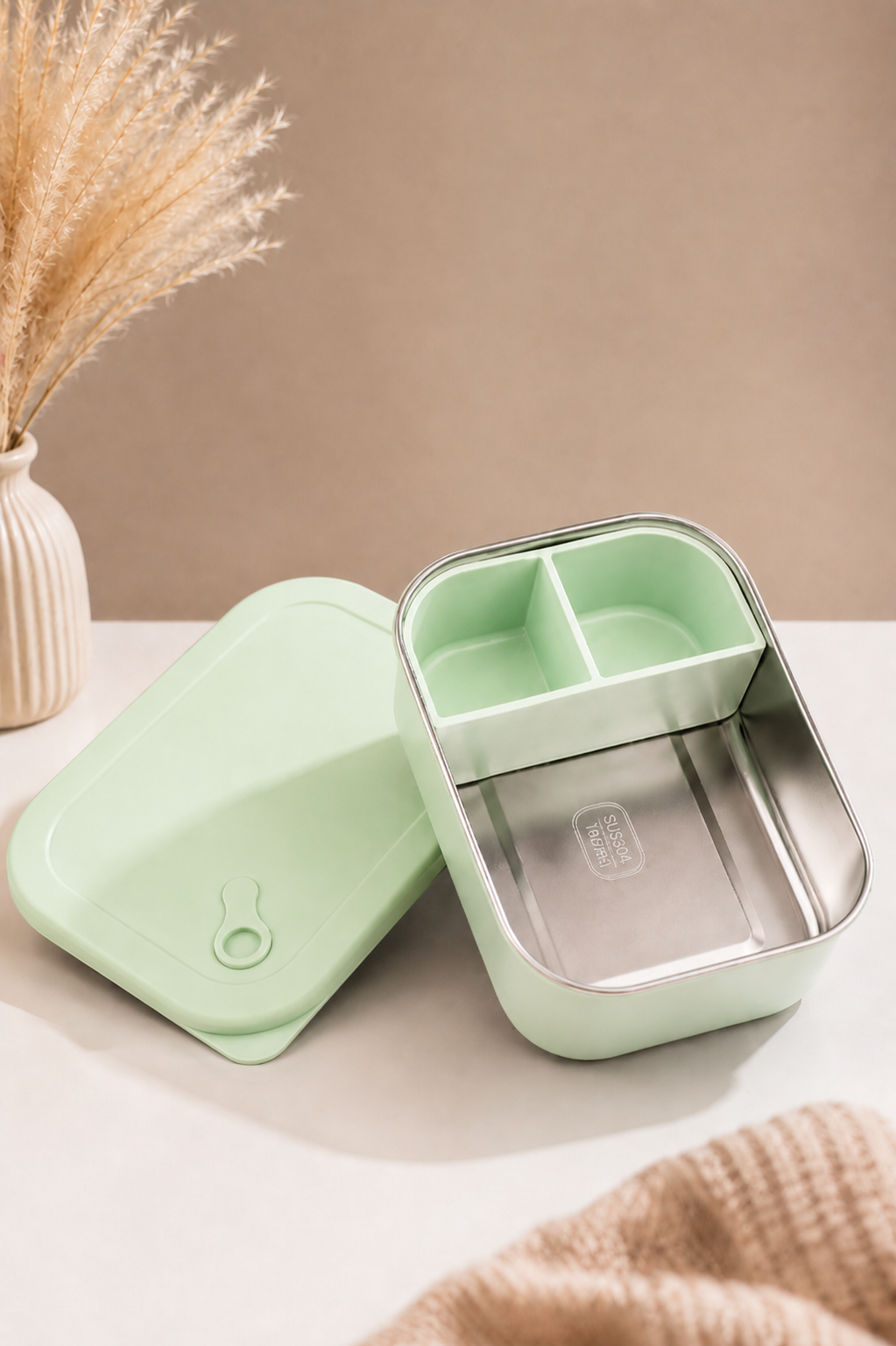Premium Stainless Steel Lunch Box – For Kids & Adults
