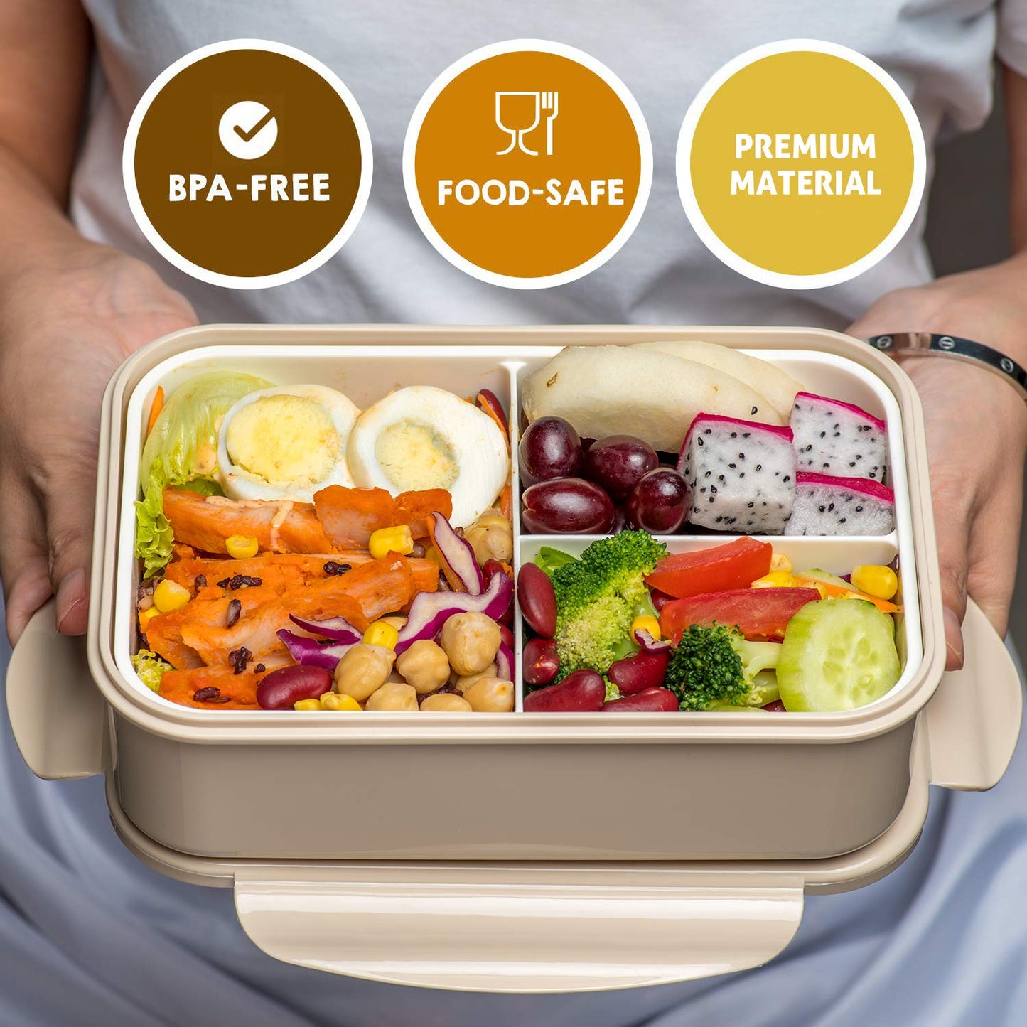 Bento Lunch Box For Adults and Kids