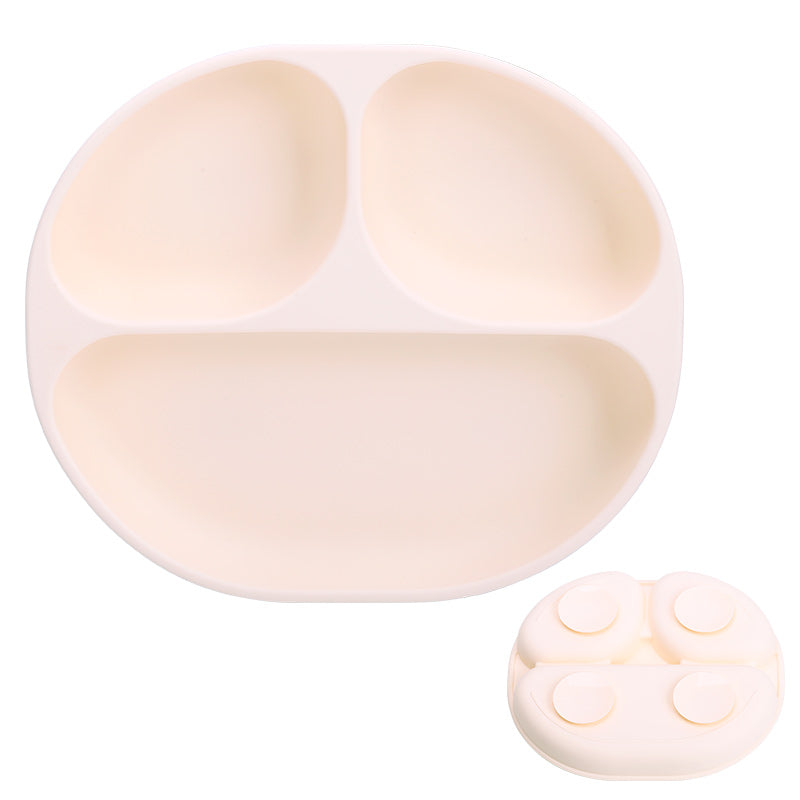 Silicone Meal Set of 6 - Cream