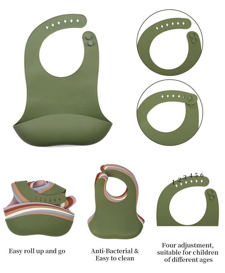 Silicone Meal Set of 6 - Cream