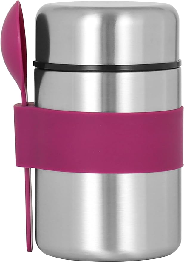 400ml Food Jar Stainless Steel for Kids and Adults