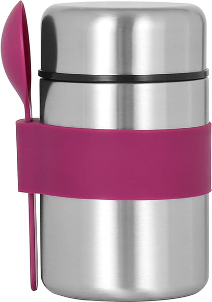 400ml Food Jar Stainless Steel for Kids and Adults