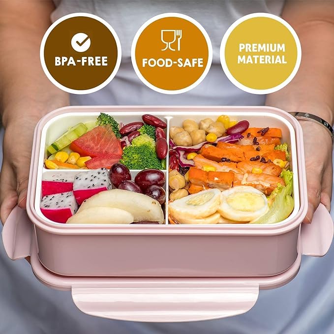 Bento Lunch Box For Adults and Kids