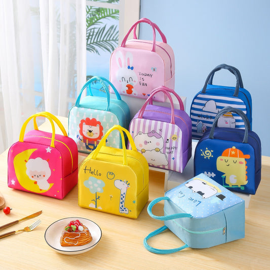 Kids Insulated Lunch Tote Bag
