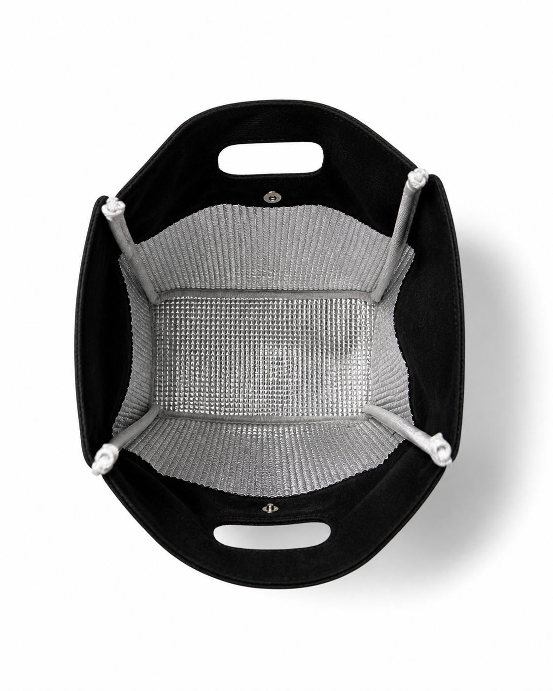 Matte Black Insulated Lunch Bag – Signature “Meal & Joy” Edition
