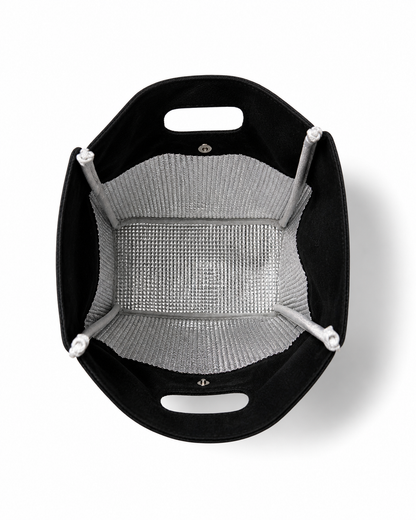 Matte Black Insulated Lunch Bag – Signature “Meal & Joy” Edition