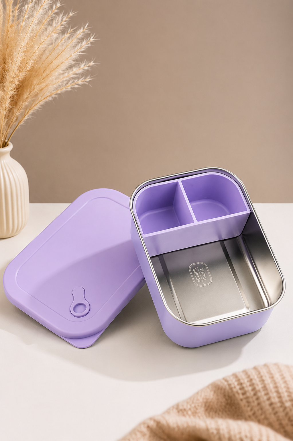 Premium Stainless Steel Lunch Box – For Kids & Adults