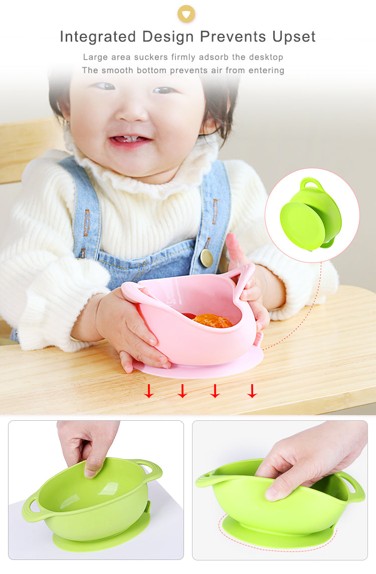 Silicone Meal Set of 6 - Green
