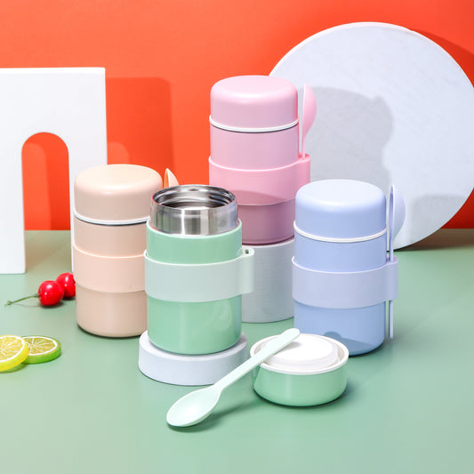 400ml Food Jar Stainless Steel for Kids and Adults