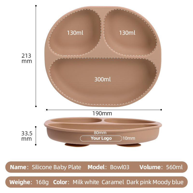 Silicone Meal Set of 6 - Green