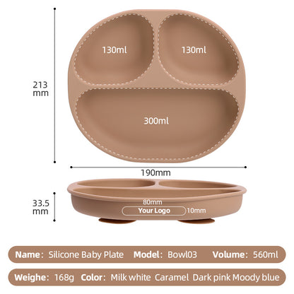Silicone Meal Set of 6 - Green